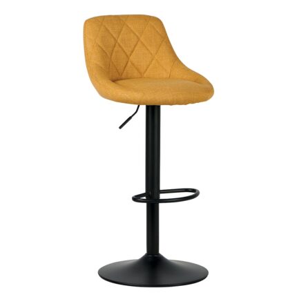 Chaise de bar O Neal moutarde