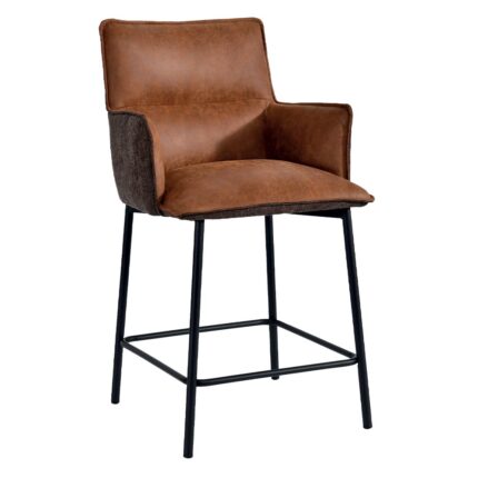 Chaise ilot LOKKA cognac