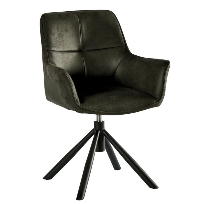 Chaise tournante RITCHEY grise
