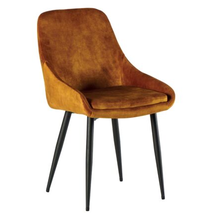 Chaise LOWA moutarde