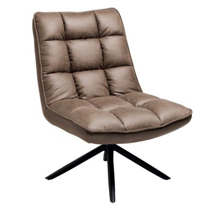 Fauteuil tournant GRUNDY kaki