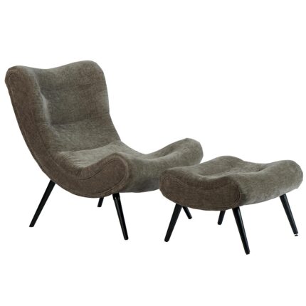 Fauteuil CASPE gris