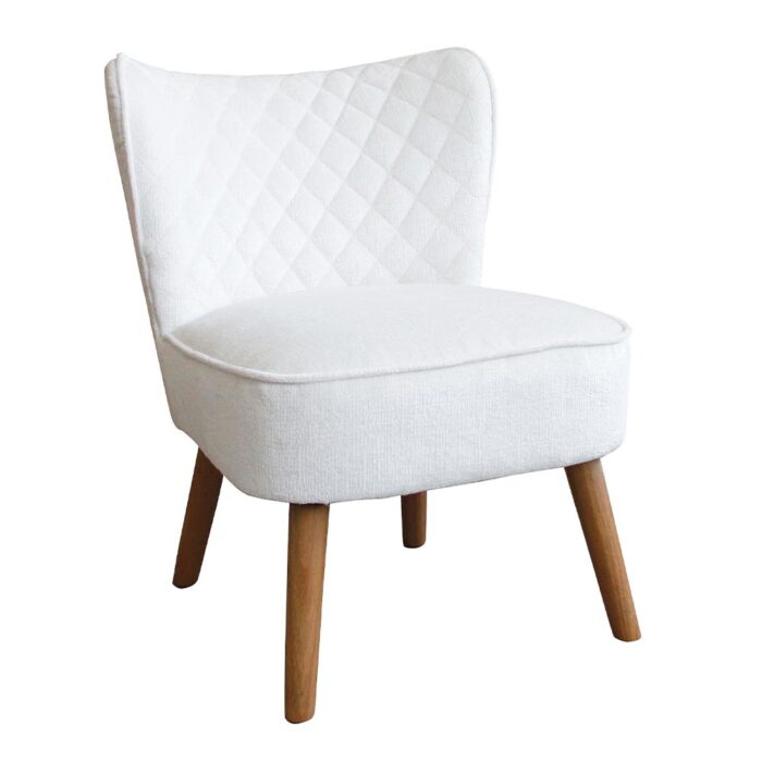 Fauteuil DONA blanc