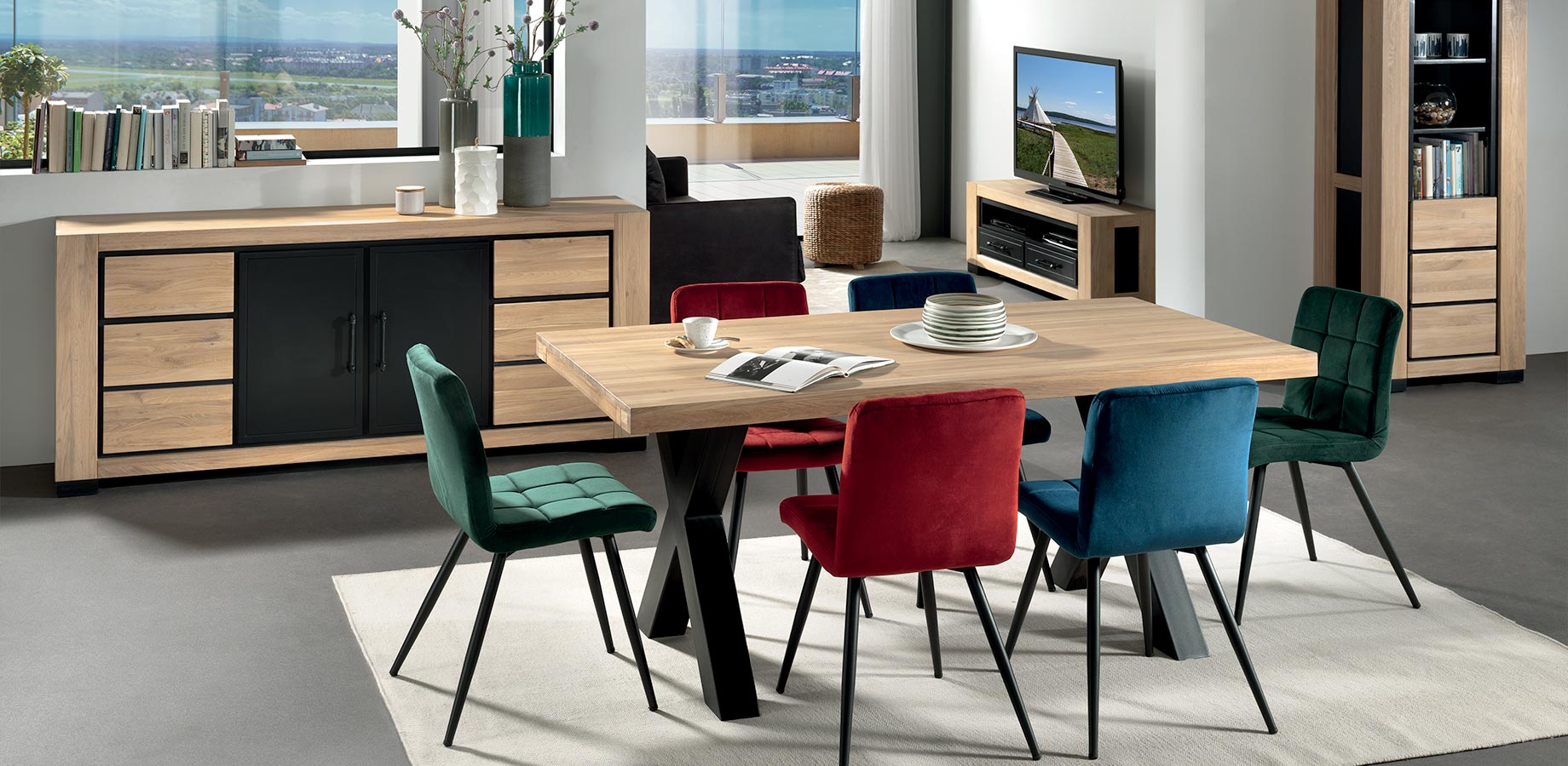 Collection CLEVELAND en chêne