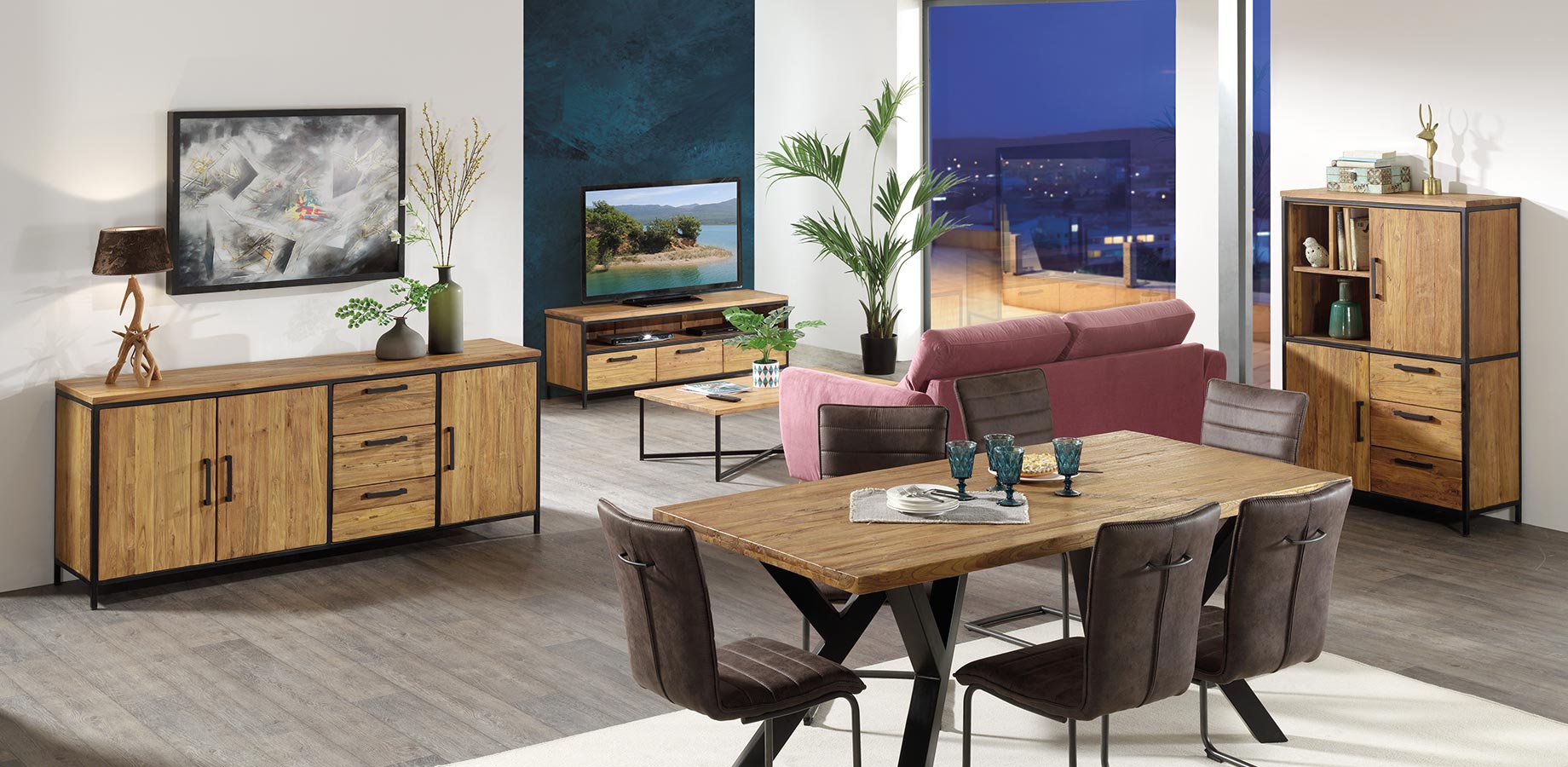 Collection en teck Roster