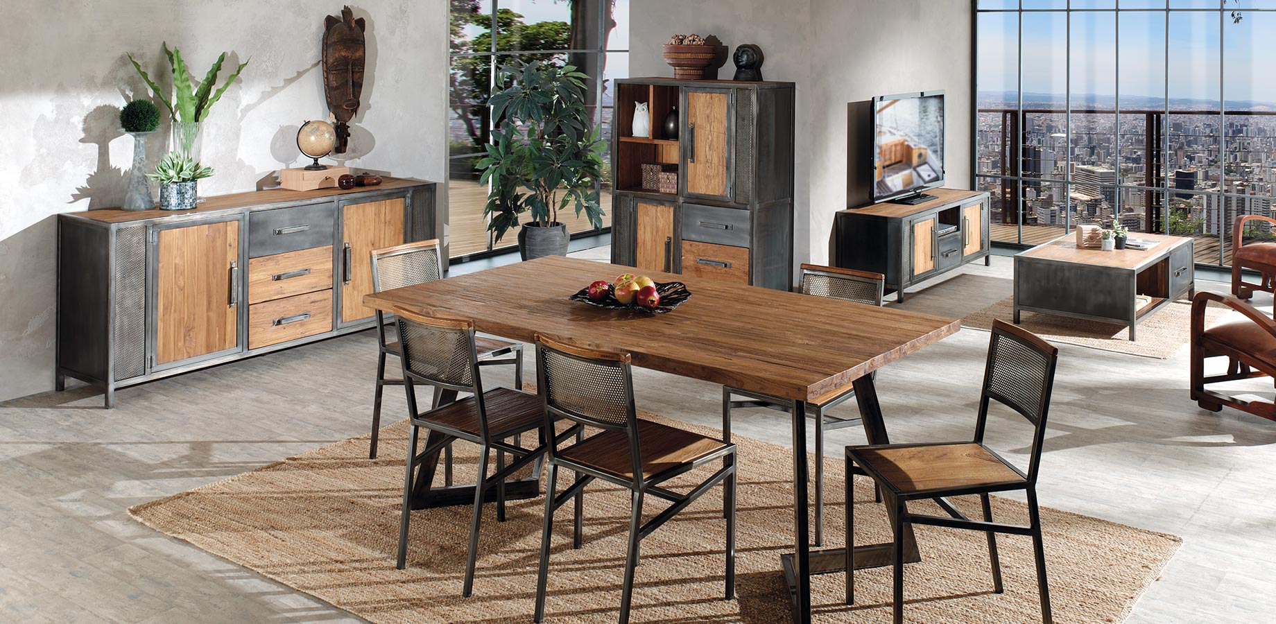 Collection en teck Talmo