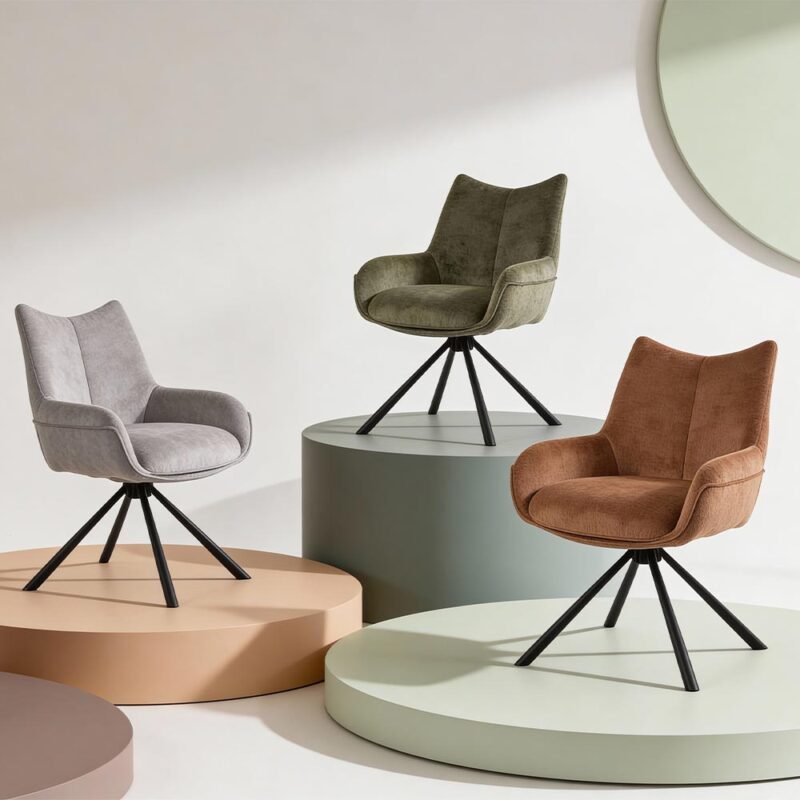 Fauteuil tournant KALI